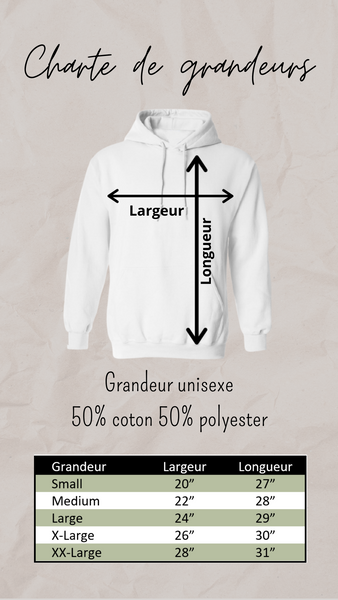 Hoodie personnalisé